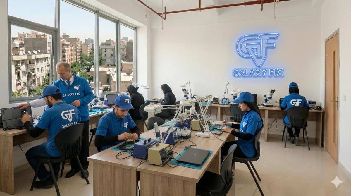 آموزش تعمیرات لپ تاپ قم؛ یادگیری عملی با پرداخت اقساط در قم - گلکسی فیکس