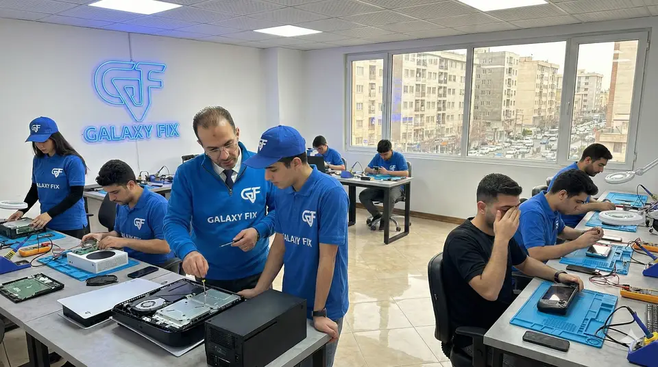 آموزش تخصصی تعمیرات کنسول و دسته بازی PS5 و Xbox - گلکسی فیکس