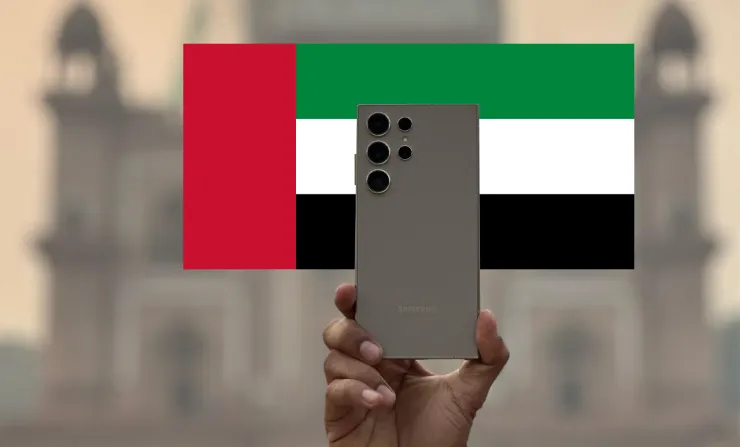 قیمت گوشی سامسونگ در دبی