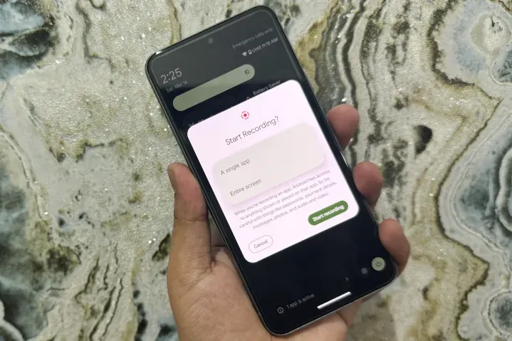 اشتراک‌گذاری بخشی از صفحه نمایش