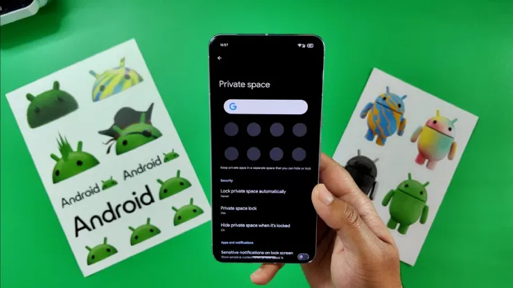 استفاده از فضای خصوصی (Private Space)