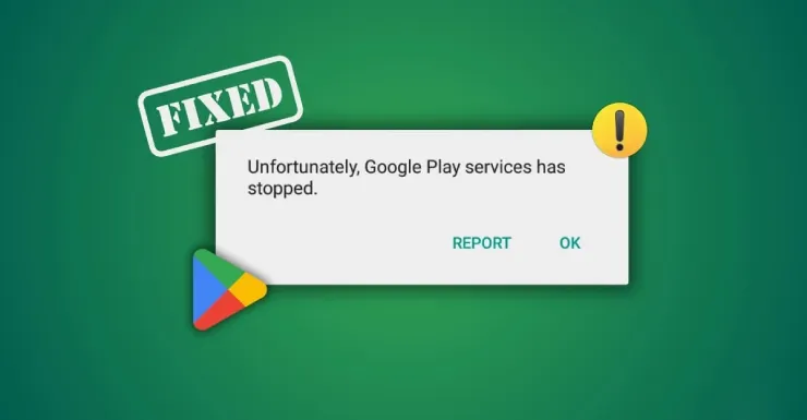مشکل برنامه متوقف شده است در اندروید