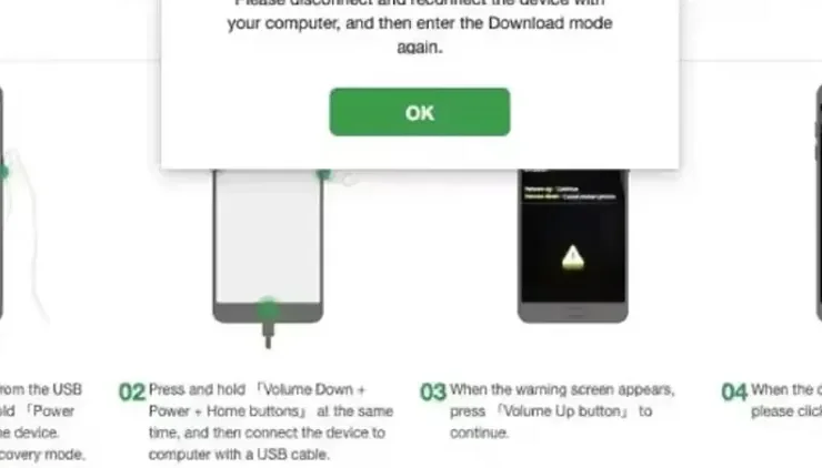 مراحل ریست فکتوری تبلت سامسونگ با DroidKit