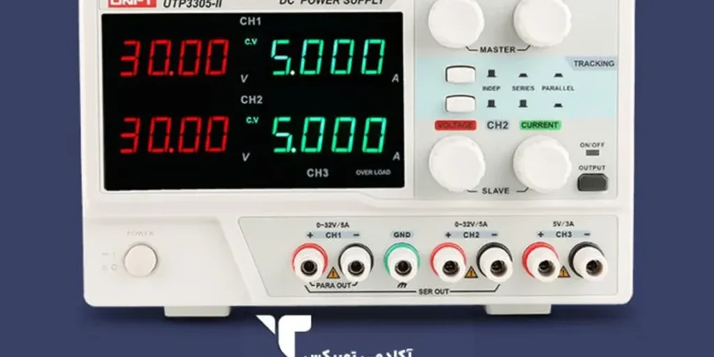 منبع تغذیه Uni-T305 برای تعمیرات موبایل