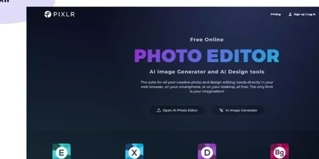 ترمیم عکس با هوش مصنوعی ادیت عکس حرفه ای فیلتر و افکت