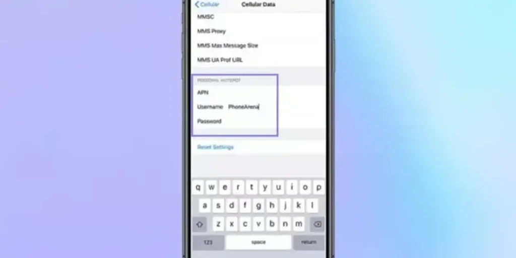 نحوه فعال كردن هات اسپات در آيفون 6s نحوه فعال كردن هات اسپات در آيفون ۱۳
