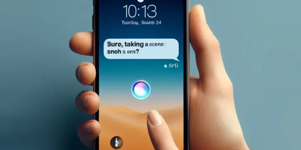 آموزش گرفتن اسکرین شات در آیفون با siri