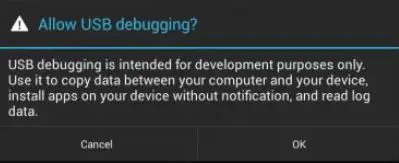 فعال سازی USB debugging در اندروید 4.0 و 4.1