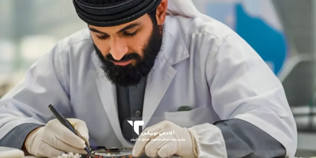 درآمد تعمیرات موبایل در دبی