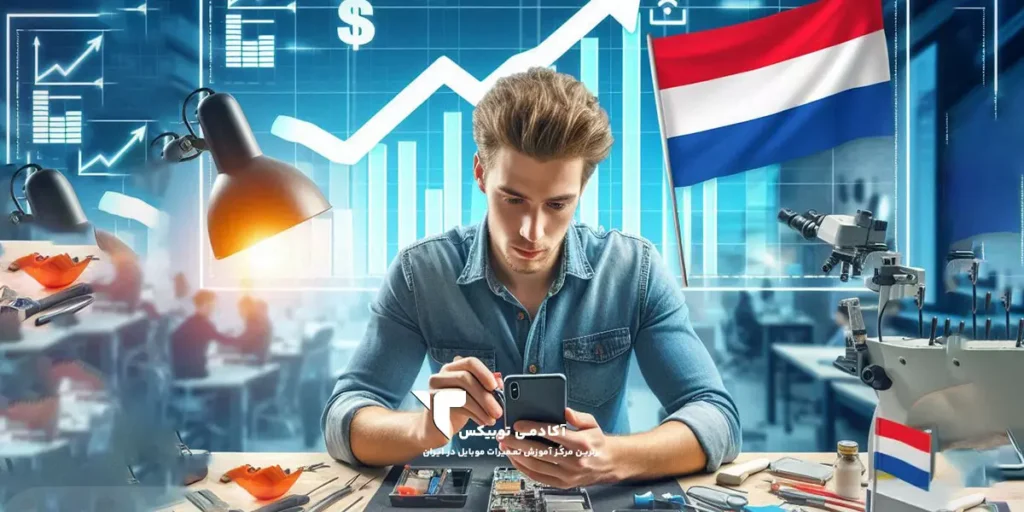 شغل تعمیرات موبایل در هلند