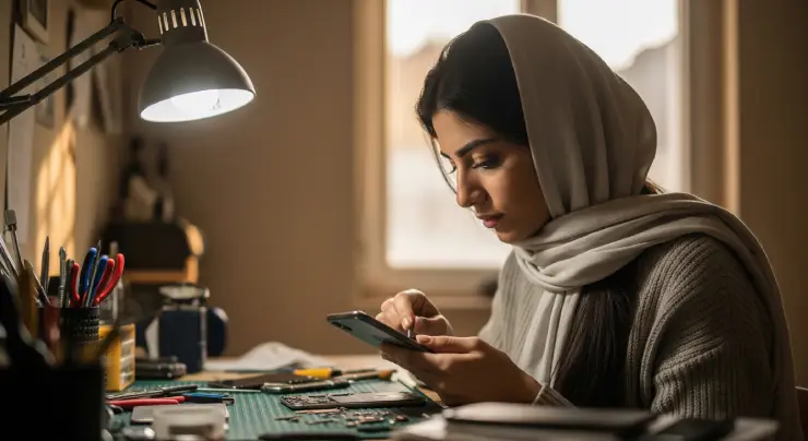 شغل تعمیرات موبایل چگونه شغلی است؟